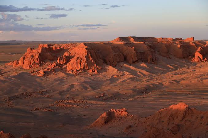 Bayanzag e le Flaming Cliffs